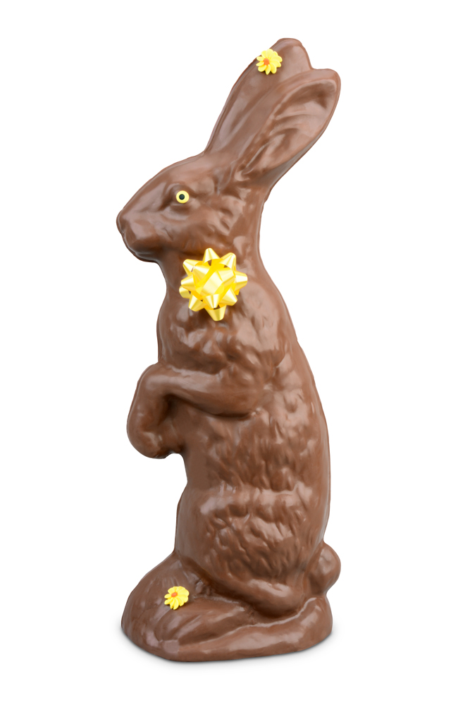 chocolate easter bunny figurines